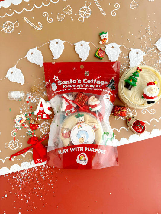 Santa's Cottage (Milk & Cookies) KidDough Play Kit