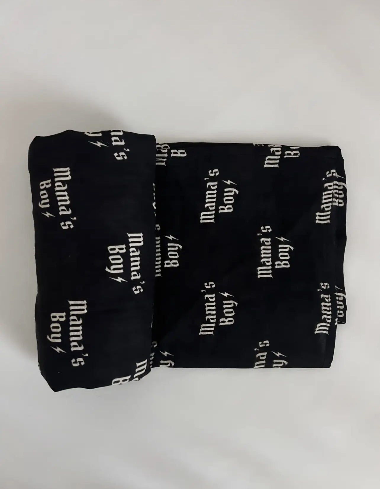 Mama’s Boy Blanket (Black or White)